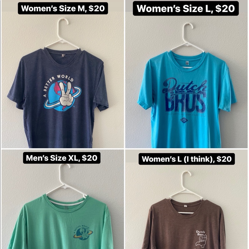 Dutch bros clothes!!!